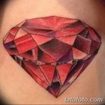 Фото Тату бриллиант от 02.10.2018 №210 - Diamond tattoo - tatufoto.com