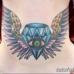 Фото Тату бриллиант от 02.10.2018 №218 - Diamond tattoo - tatufoto.com