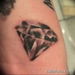 Фото Тату бриллиант от 02.10.2018 №220 - Diamond tattoo - tatufoto.com