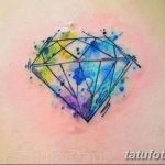 Фото Тату бриллиант от 02.10.2018 №223 - Diamond tattoo - tatufoto.com