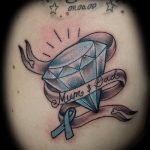 Фото Тату бриллиант от 02.10.2018 №234 - Diamond tattoo - tatufoto.com