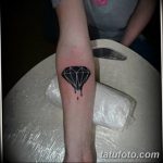Фото Тату бриллиант от 02.10.2018 №272 - Diamond tattoo - tatufoto.com