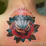Фото Тату бриллиант от 02.10.2018 №280 - Diamond tattoo - tatufoto.com