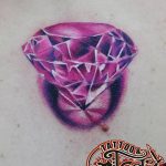 Фото Тату бриллиант от 02.10.2018 №281 - Diamond tattoo - tatufoto.com