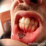 Фото Тату бриллиант от 02.10.2018 №293 - Diamond tattoo - tatufoto.com