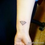 Фото Тату бриллиант от 02.10.2018 №295 - Diamond tattoo - tatufoto.com