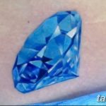 Фото Тату бриллиант от 02.10.2018 №301 - Diamond tattoo - tatufoto.com