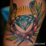 Фото Тату бриллиант от 02.10.2018 №303 - Diamond tattoo - tatufoto.com