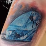 Фото Тату бриллиант от 02.10.2018 №313 - Diamond tattoo - tatufoto.com