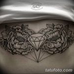 Фото Тату бриллиант от 02.10.2018 №323 - Diamond tattoo - tatufoto.com
