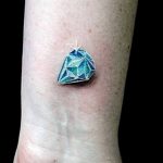 Фото Тату бриллиант от 02.10.2018 №330 - Diamond tattoo - tatufoto.com