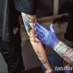 Фото заживление тату 09.10.2018 №001 - healing tattoo - tatufoto.com