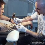 Фото заживление тату 09.10.2018 №010 - healing tattoo - tatufoto.com