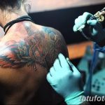 Фото заживление тату 09.10.2018 №041 - healing tattoo - tatufoto.com