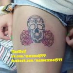 Фото рисунка Сахарный череп тату 30.10.2018 №177 - Sugar Skull Tattoo - tatufoto.com