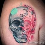 Фото рисунка Сахарный череп тату 30.10.2018 №178 - Sugar Skull Tattoo - tatufoto.com