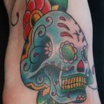 Фото рисунка Сахарный череп тату 30.10.2018 №179 - Sugar Skull Tattoo - tatufoto.com