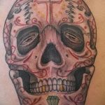 Фото рисунка Сахарный череп тату 30.10.2018 №184 - Sugar Skull Tattoo - tatufoto.com