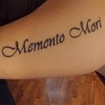 Фото рисунка Тату Memento Mori 31.10.2018 №069 - Tattoo Memento Mori - tatufoto.com