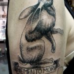 Фото рисунка Тату Memento Mori 31.10.2018 №070 - Tattoo Memento Mori - tatufoto.com