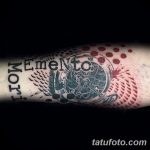 Фото рисунка Тату Memento Mori 31.10.2018 №087 - Tattoo Memento Mori - tatufoto.com