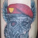 Фото рисунка Тату берет 31.10.2018 №008 - Tattoo beret - tatufoto.com