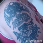 Фото рисунка Тату берет 31.10.2018 №011 - Tattoo beret - tatufoto.com