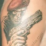 Фото рисунка Тату берет 31.10.2018 №043 - Tattoo beret - tatufoto.com