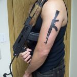 Фото рисунка Татуировки АК-47 29.10.2018 №022 - Tattoo AK-47 - tatufoto.com