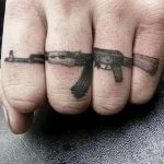 Фото рисунка Татуировки АК-47 29.10.2018 №025 - Tattoo AK-47 - tatufoto.com