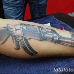 Фото рисунка Татуировки АК-47 29.10.2018 №028 - Tattoo AK-47 - tatufoto.com