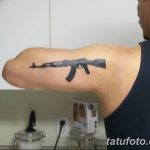 Фото рисунка Татуировки АК-47 29.10.2018 №040 - Tattoo AK-47 - tatufoto.com