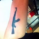 Фото рисунка Татуировки АК-47 29.10.2018 №047 - Tattoo AK-47 - tatufoto.com