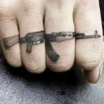 Фото рисунка Татуировки АК-47 29.10.2018 №053 - Tattoo AK-47 - tatufoto.com