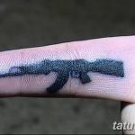 Фото рисунка Татуировки АК-47 29.10.2018 №058 - Tattoo AK-47 - tatufoto.com