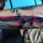 Фото рисунка Татуировки АК-47 29.10.2018 №083 - Tattoo AK-47 - tatufoto.com