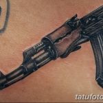 Фото рисунка Татуировки АК-47 29.10.2018 №089 - Tattoo AK-47 - tatufoto.com