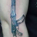 Фото рисунка Татуировки АК-47 29.10.2018 №091 - Tattoo AK-47 - tatufoto.com