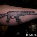 Фото рисунка Татуировки АК-47 29.10.2018 №108 - Tattoo AK-47 - tatufoto.com