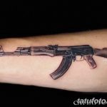 Фото рисунка Татуировки АК-47 29.10.2018 №112 - Tattoo AK-47 - tatufoto.com