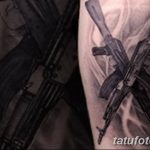 Фото рисунка Татуировки АК-47 29.10.2018 №113 - Tattoo AK-47 - tatufoto.com