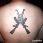 Фото рисунка Татуировки АК-47 29.10.2018 №130 - Tattoo AK-47 - tatufoto.com