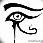 Фото рисунка Татуировки Око Ра 30.10.2018 №054 - Tattoo Eye Ra drawing - tatufoto.com