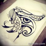 Фото рисунка Татуировки Око Ра 30.10.2018 №119 - Tattoo Eye Ra drawing - tatufoto.com