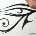 Фото рисунка Татуировки Око Ра 30.10.2018 №198 - Tattoo Eye Ra drawing - tatufoto.com