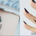 Фото рисунка мини-тату 15.10.2018 №018 - Photo mini tattoo - tatufoto.com