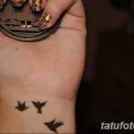 Фото рисунка мини-тату 15.10.2018 №038 - Photo mini tattoo - tatufoto.com