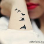 Фото рисунка мини-тату 15.10.2018 №066 - Photo mini tattoo - tatufoto.com