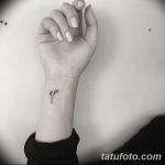 Фото рисунка мини-тату 15.10.2018 №073 - Photo mini tattoo - tatufoto.com