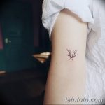 Фото рисунка мини-тату 15.10.2018 №106 - Photo mini tattoo - tatufoto.com